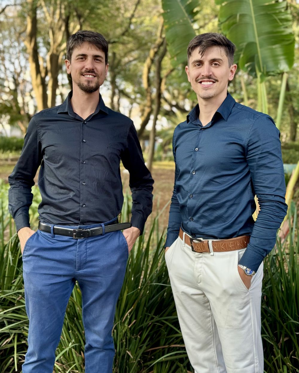 Allan e Diego Garcia, sócios da AD Garcia Imóveis